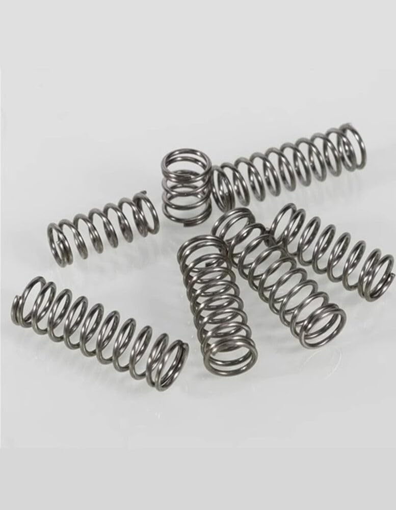 Compression Springs Steel 1mm Wire Diameter 5mm OD 10mm Length 10Pcs - Image 2